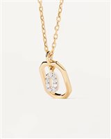 Halskette PDPaola Dame MINI LETTERS in Silber CO01-526-U - CO01-526-U